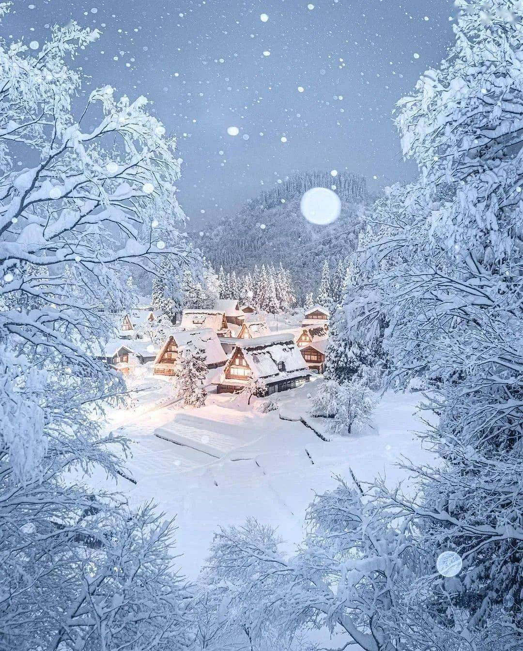 下雪了下雪了