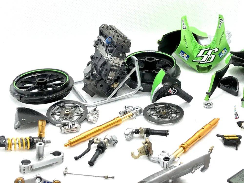 田宫 kawasaki ninja zx-rr 摩托车