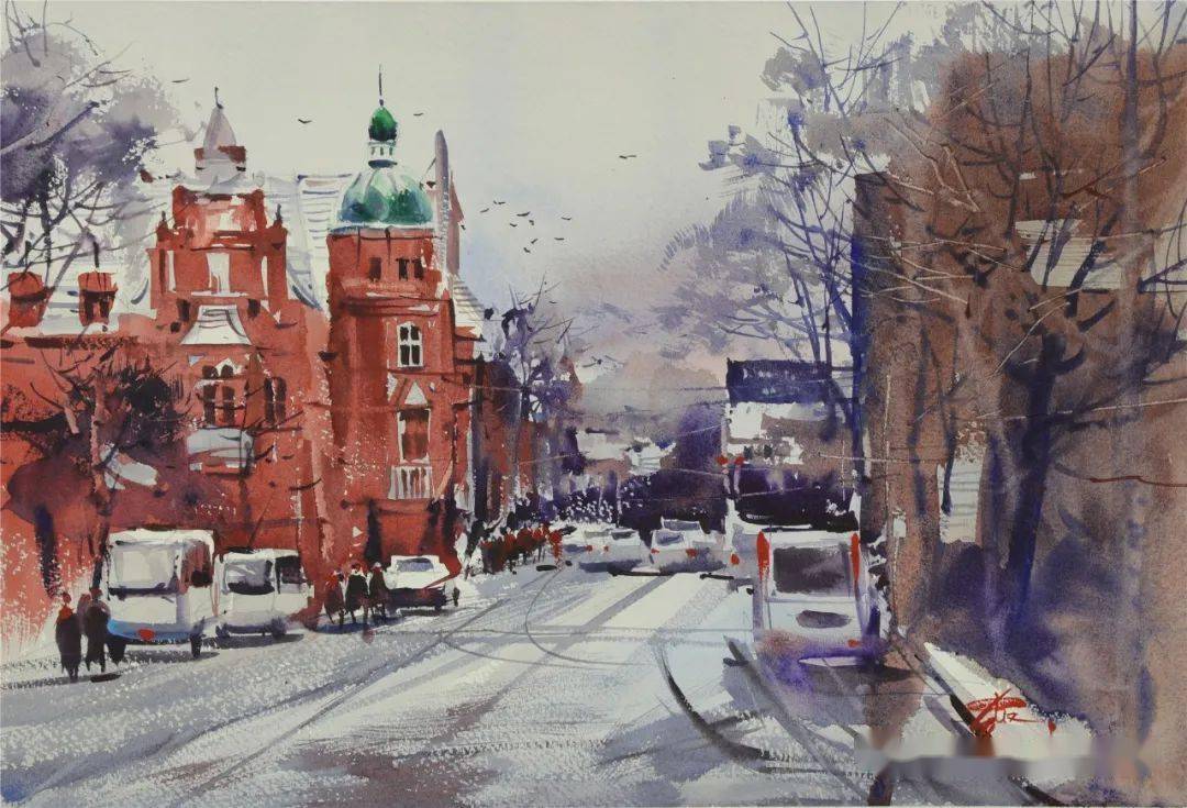 单虹水彩课堂662期单虹chinahong水彩青岛特辑第二期