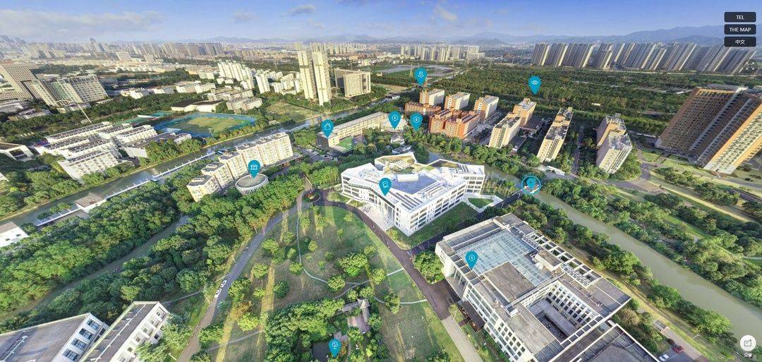 大片来了宁波诺丁汉大学360校园全景图全新上线