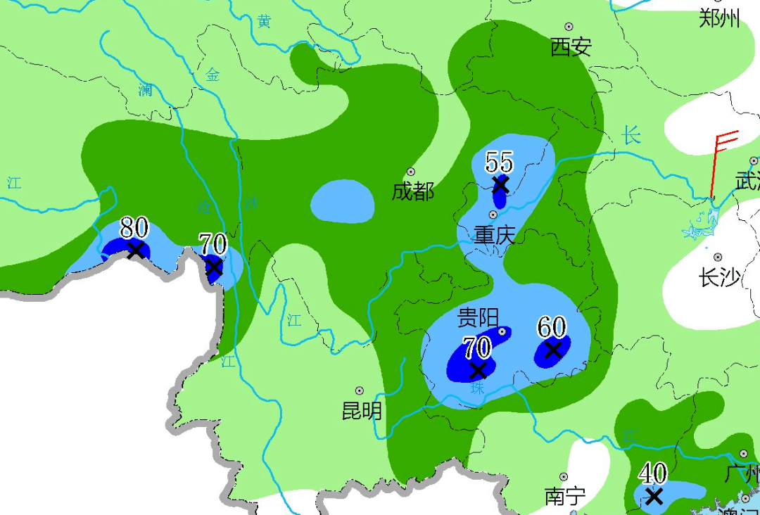 现在我们就来看看未来两天全国降雨情况吧,权威预报,大范围降雨来了!