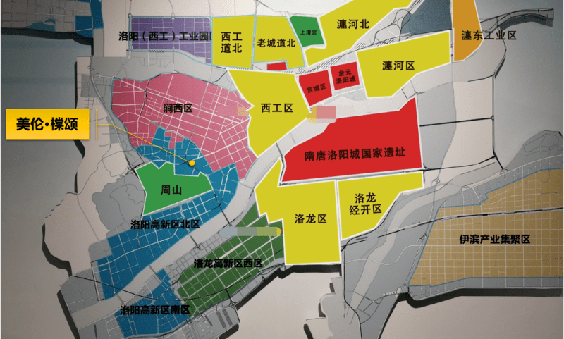 洛阳高新区地图图片