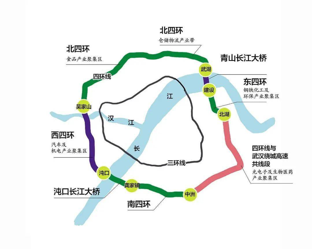 通车中建五局助力武汉四环线圆满画圆
