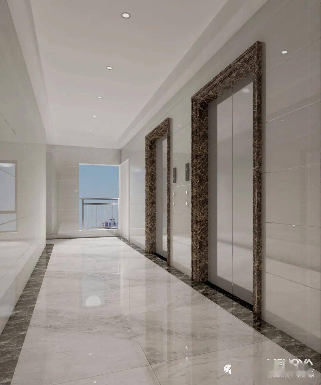 沙湾丹枫楼碧桂楼公区及标准层设计展示