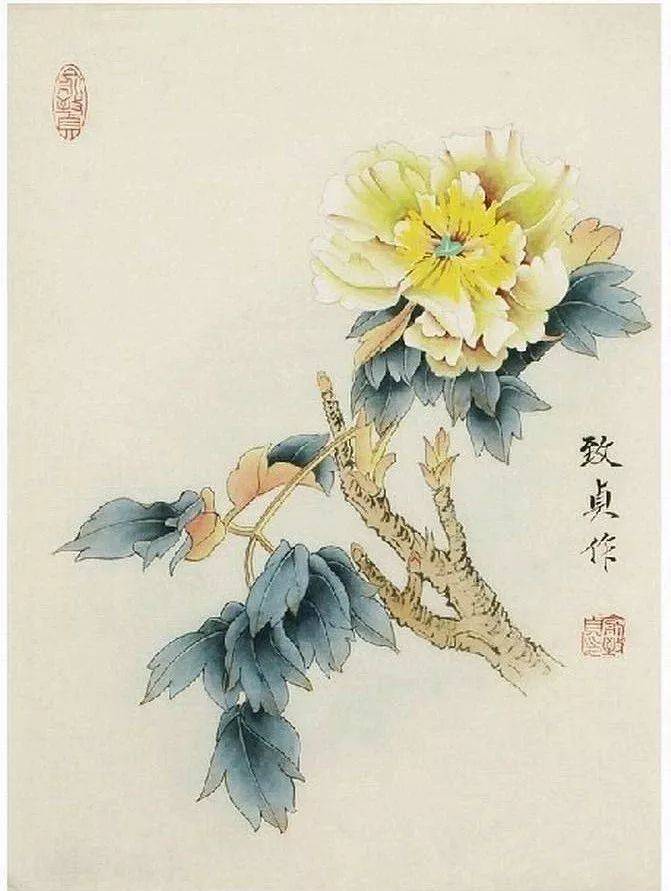 俞致贞被誉为当代工笔花鸟女状元