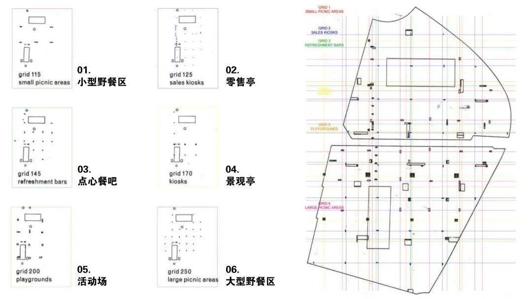 拉维莱特公园平面图片