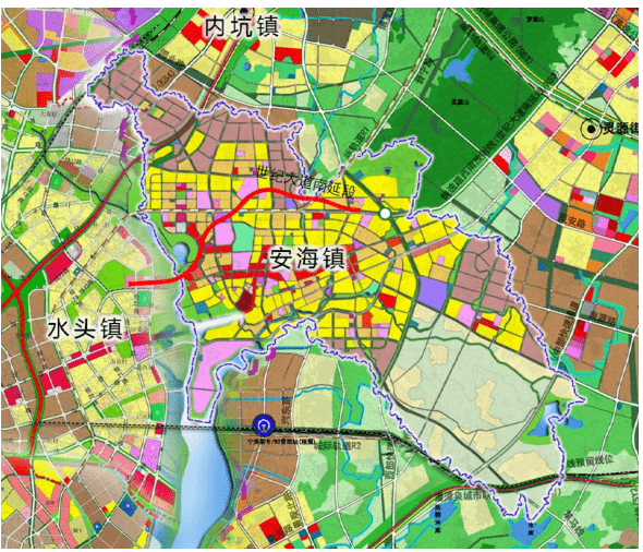 晋江市规划图高清图片