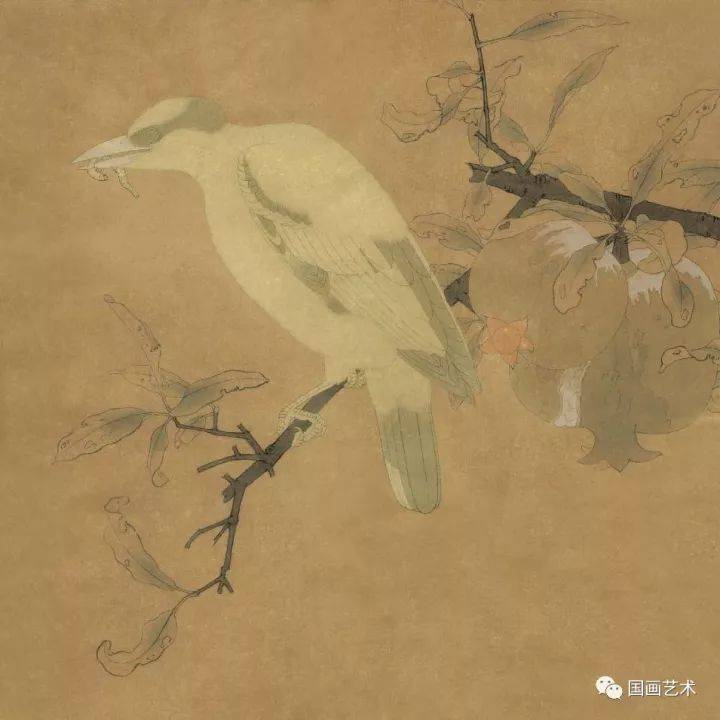 李晓明柳枝黄鸟图临摹详解涨知识