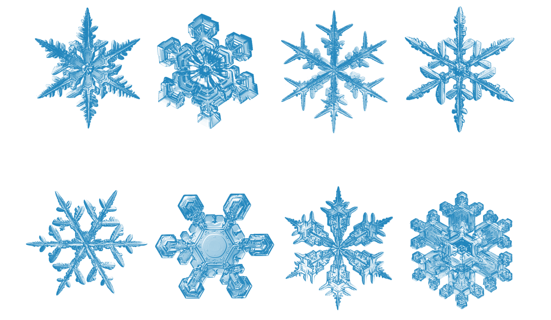 【趣味小实验】雪花为什么不是五个"瓣"?_冰晶