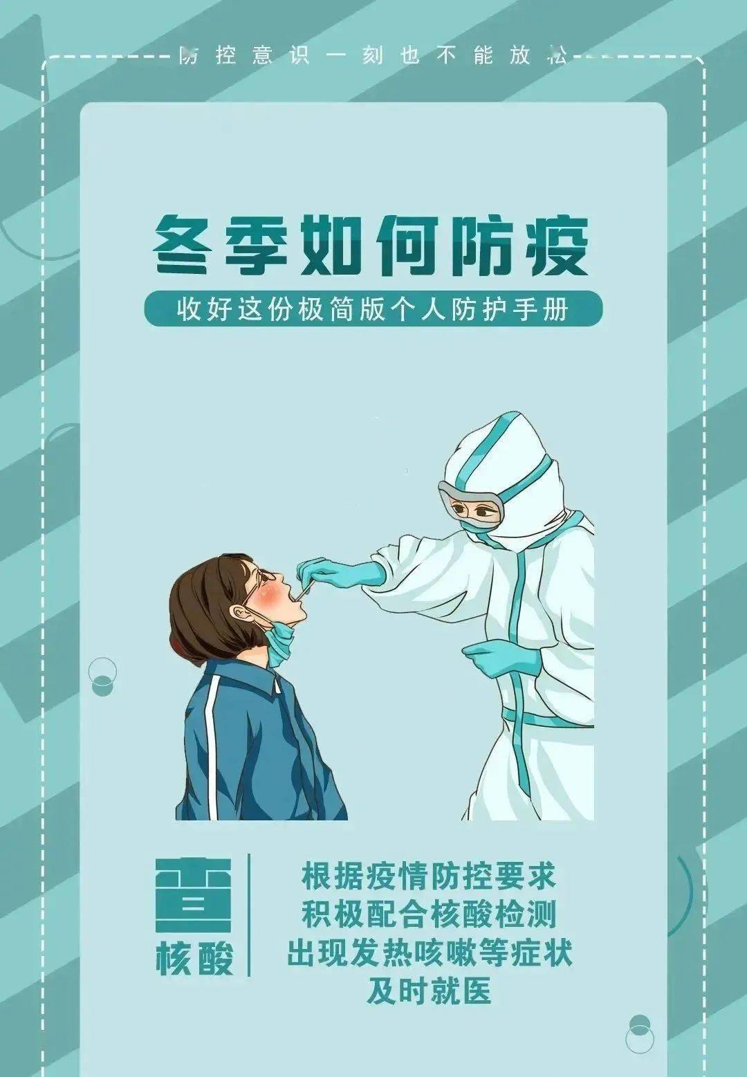 防护手册疫情防控不松懈防疫措施需牢记