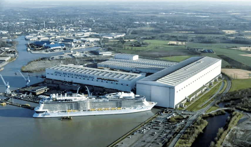欧洲最大造船厂meyerwerft的物流规划