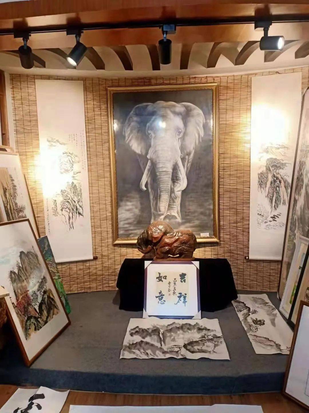 【展讯】2021元旦天艺名家画廊书画印石作品展_天台县