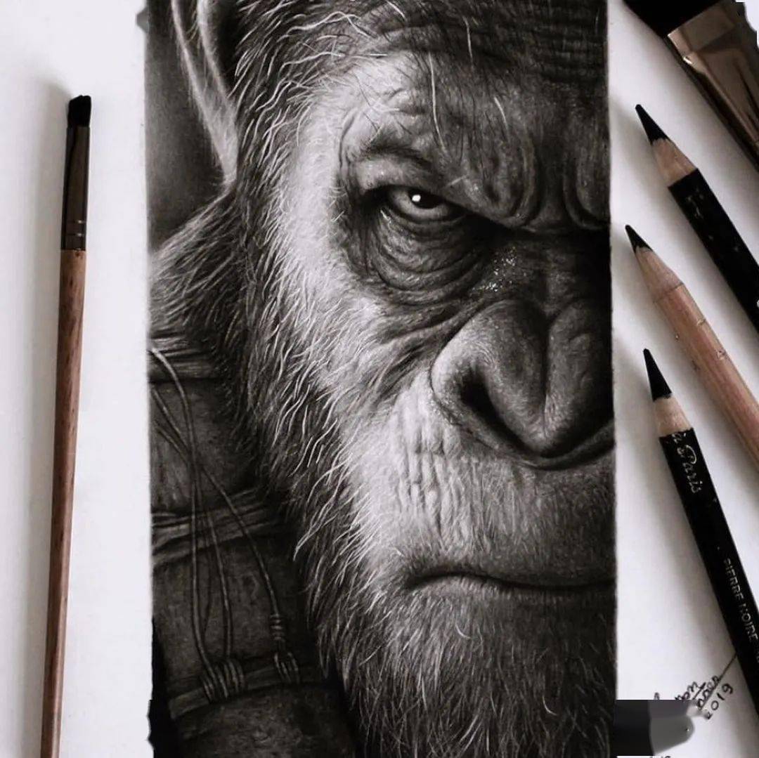 彩铅画成这样看着真爽超级英雄们很高级