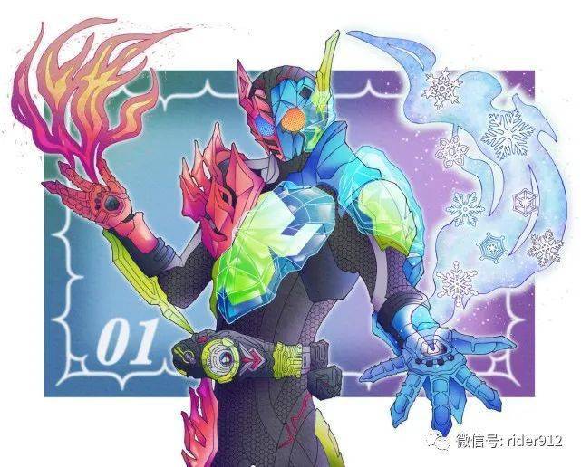 假面骑士01五种突击融合新形态