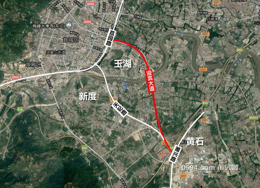 莆田这条道路9.5公里大提升!设绿道,休闲驿站,白改黑._迎宾大道