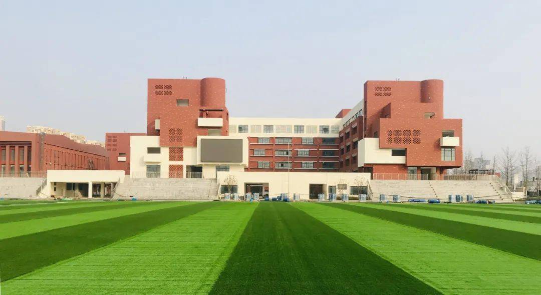 头条正式进入各项验收阶段咱淝河的这所学校预计9月投入使用
