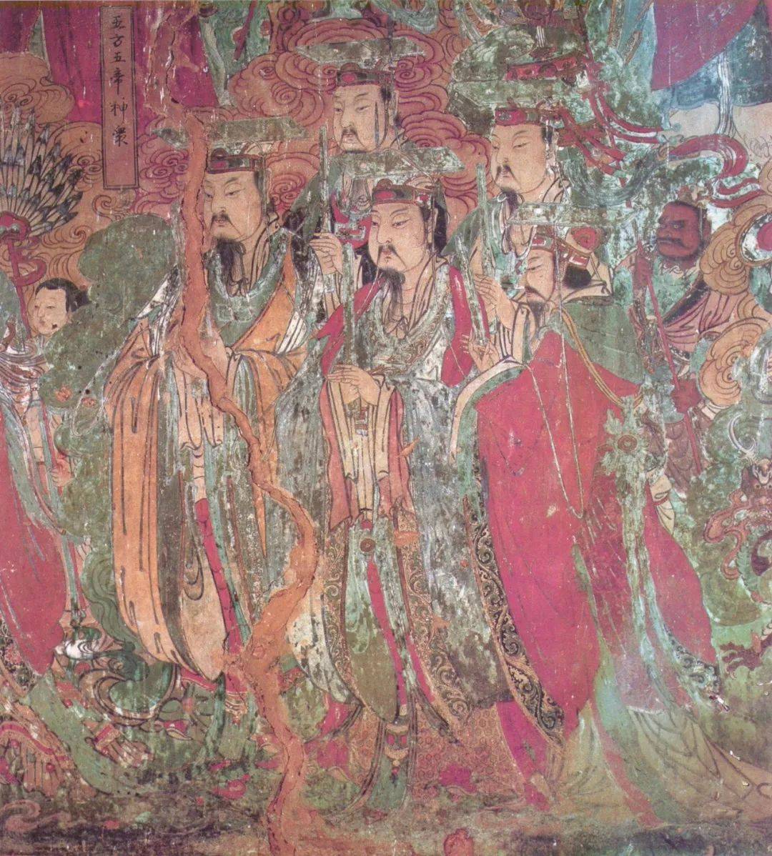 石家庄毗卢寺壁画:儒释道三教聚一堂_佛教
