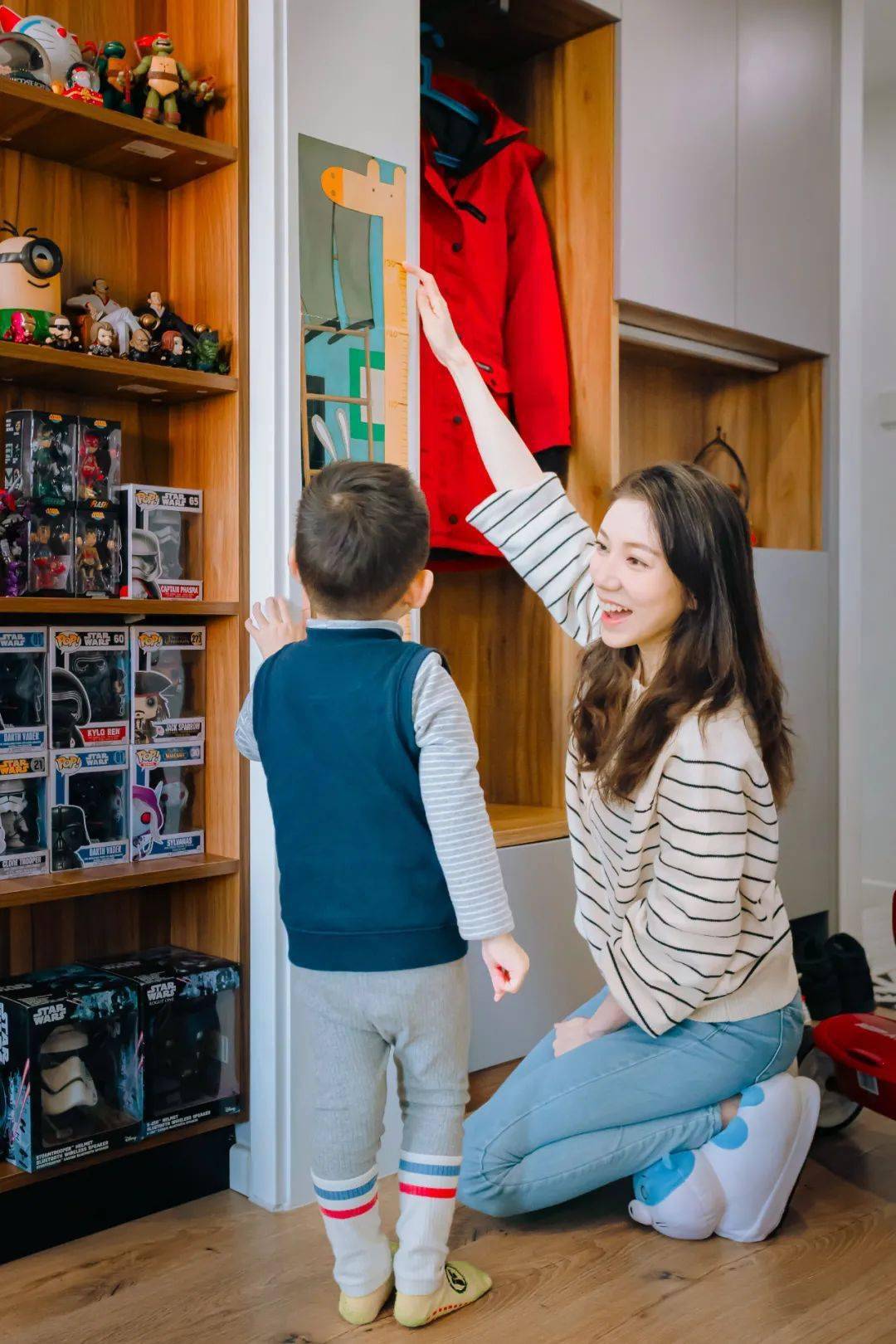 育儿博主爆改老旧房子打破空间局限孩子可以满屋子骑车玩