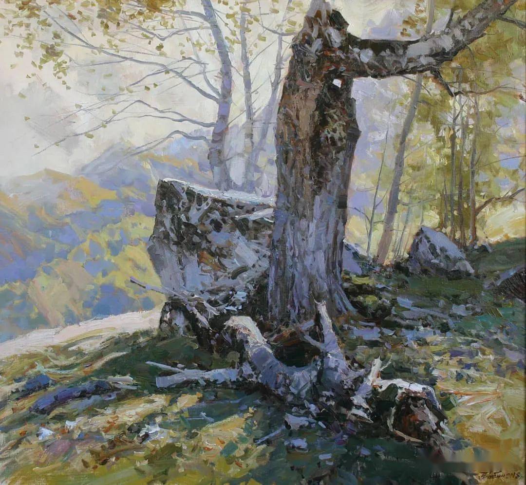 大自然的永恒之美俄罗斯当代画家亚历山大巴比奇alexanderbabich