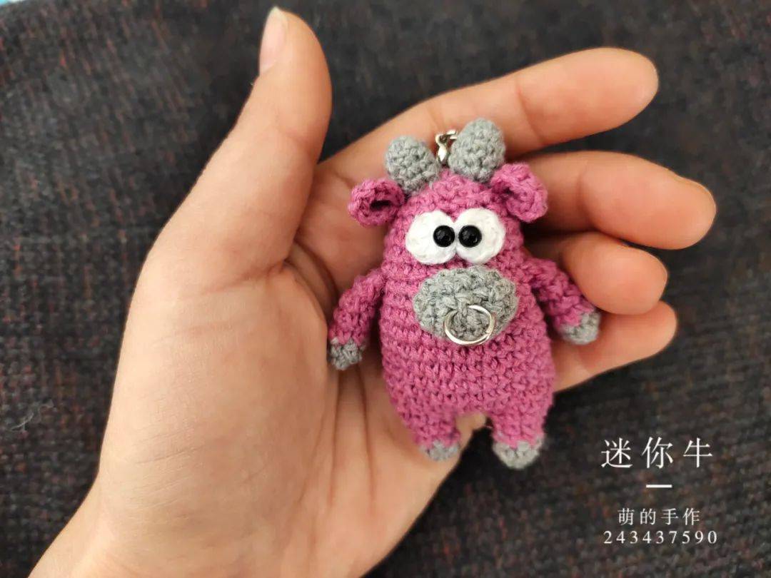 牛年图解7款小牛图解织女必钩第7款是隐藏解