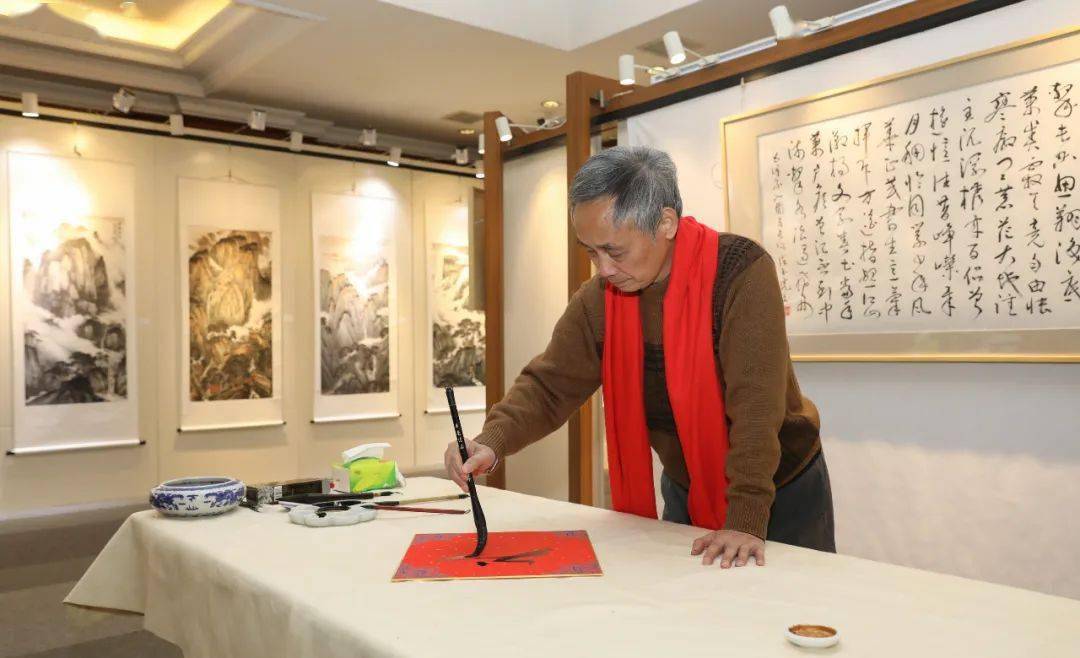33cm*33cm书写:陈玉虎行草 " 福 "22000年主编出版《李天马书法集》