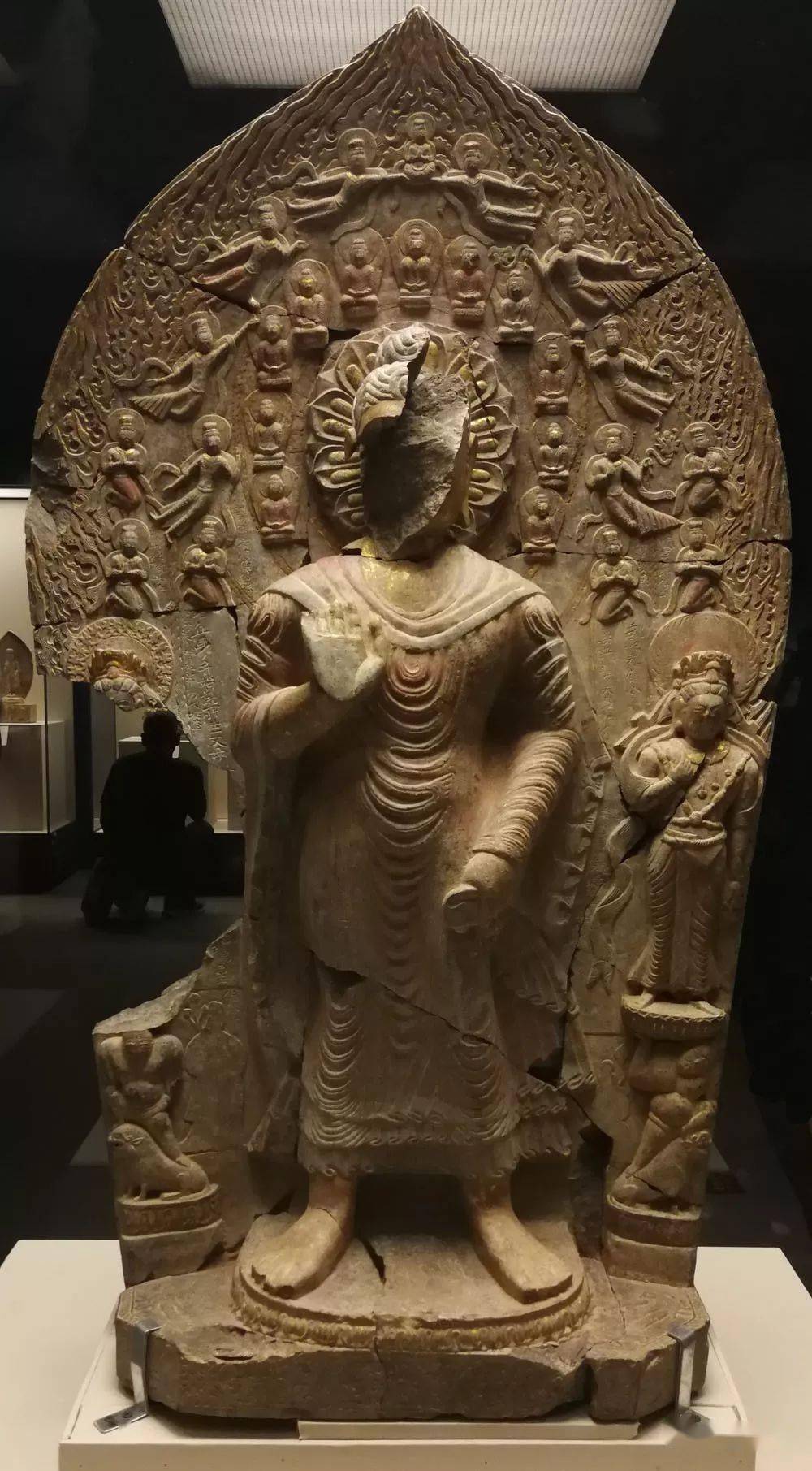 中国古代石刻佛教造像艺术 - 佛头画法图片 - 实验室设备网