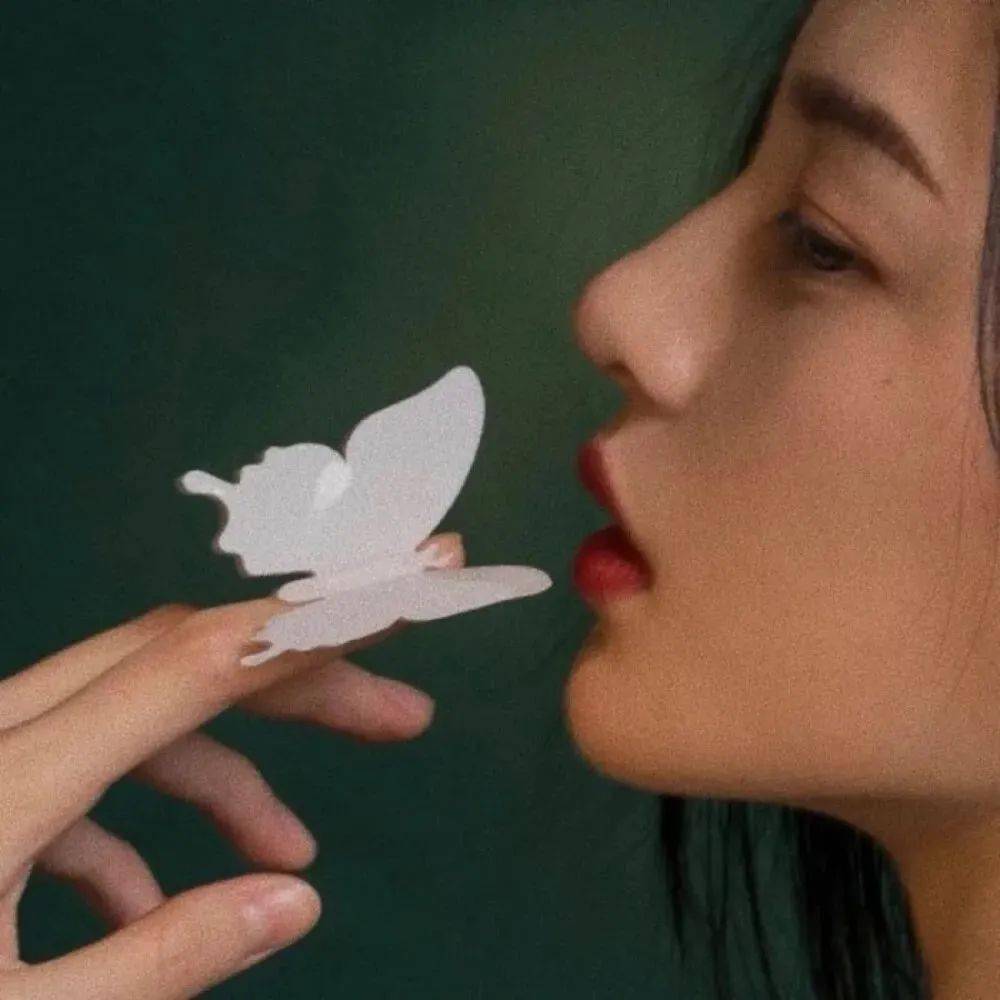 女生头像爱意东升西落浪漫至死不渝