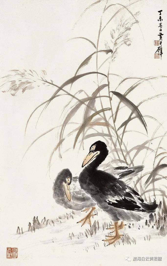 黄君璧10幅经典花鸟画清新脱俗