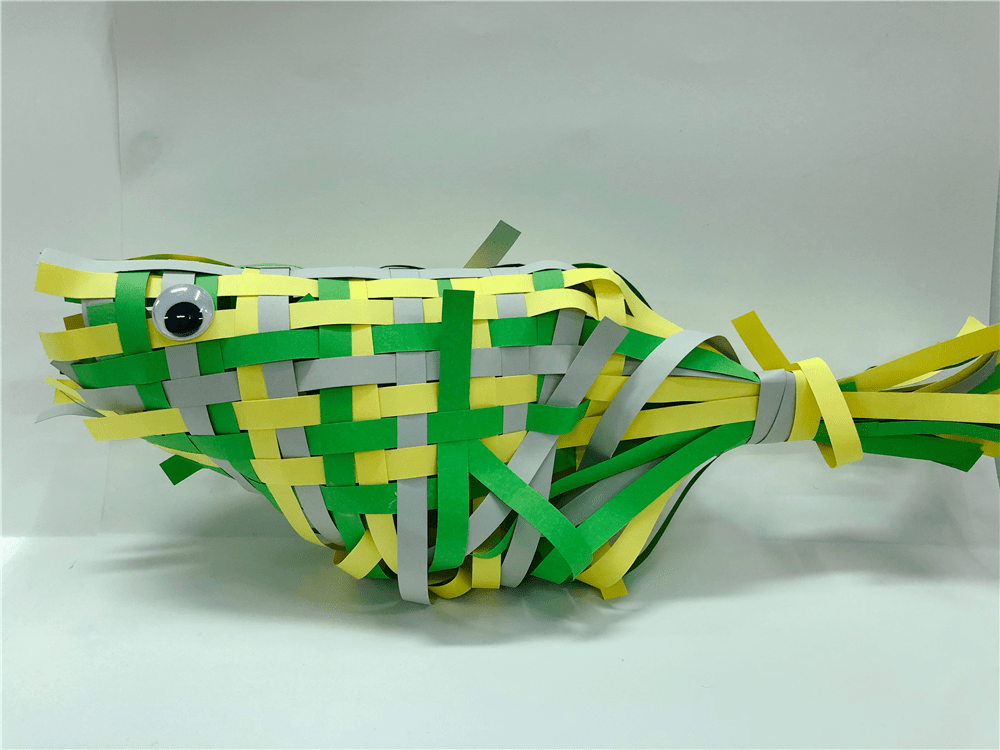 「创·想纸艺」班本课例 | 花格子小动物_纸条