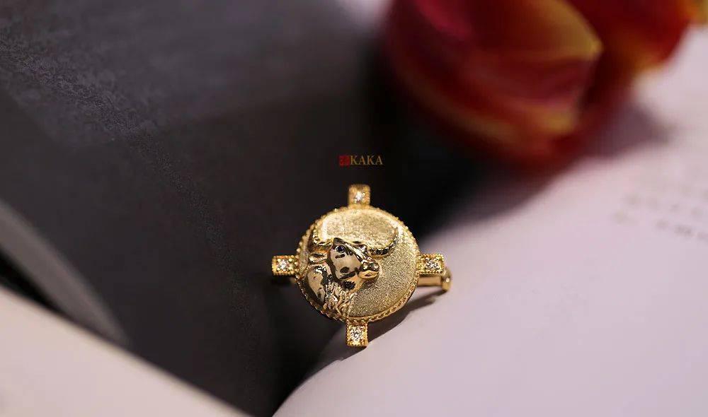 2021牛转乾坤牛生肖徽章胸针挂坠两用