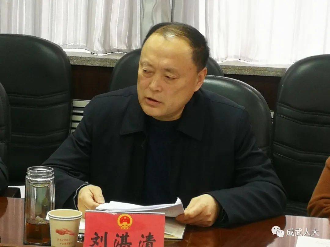 县人大常委会主任刘湛清在讲话中指出,民生实事项目是政府对全县人民