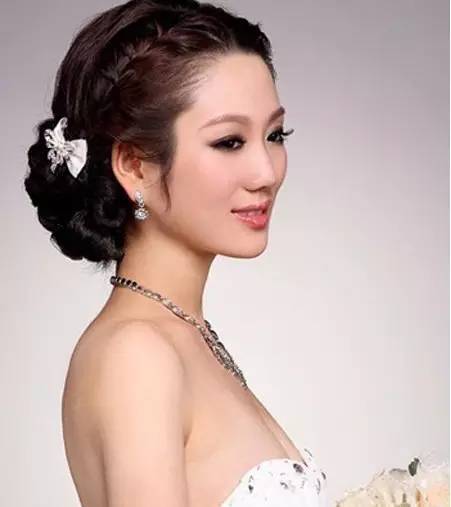 浪漫的韩式新娘编发,做优雅气质女人!