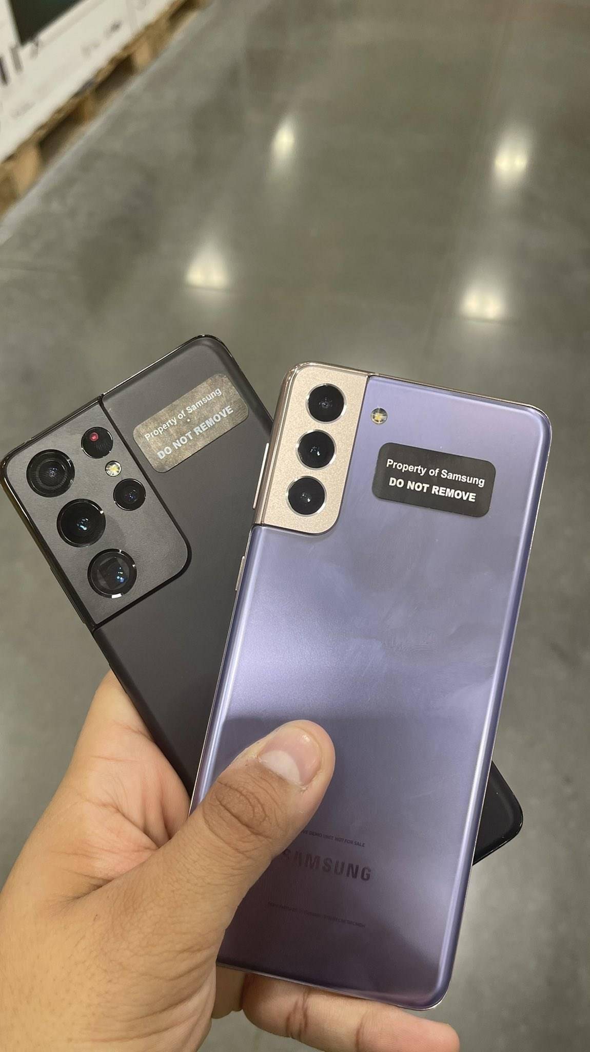 三星galaxys21全系真机实拍图曝光