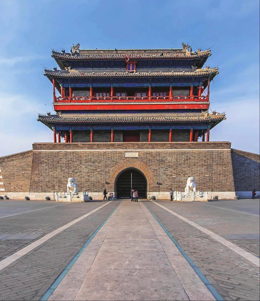 北京永定门城楼图片图片
