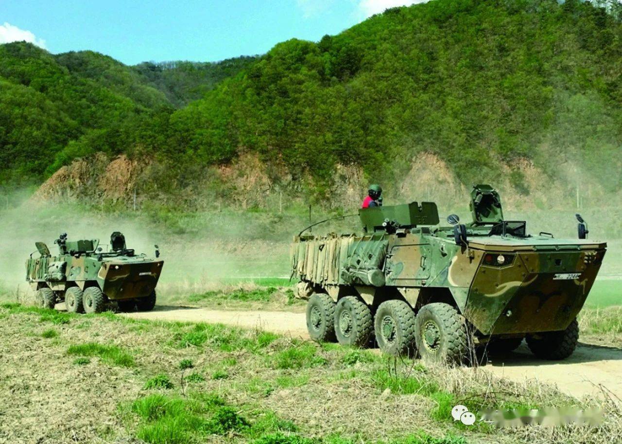 韩国k806和k808"勇"式轮式装甲车(下)