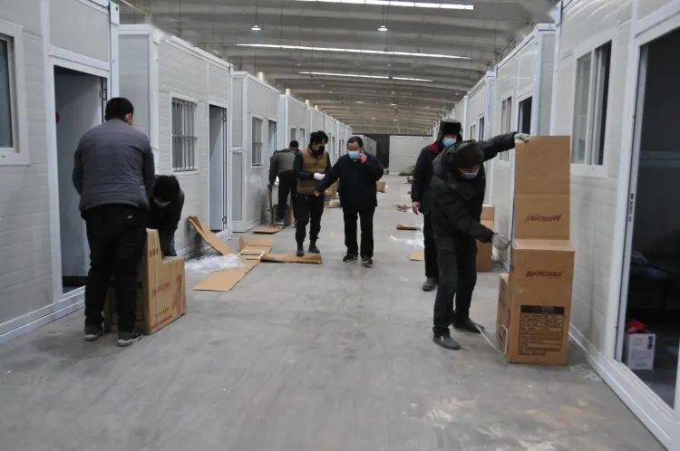 1024抗疫5天1500套南宫隔离房建设再现中国速度