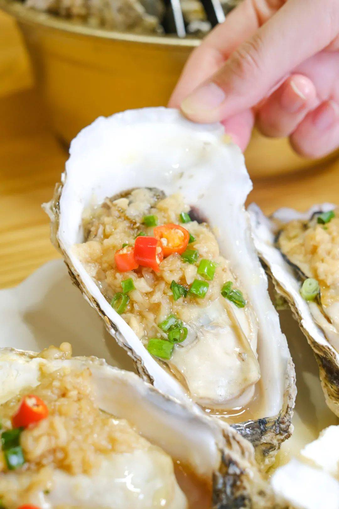 不论是清焖还是蒜蓉 味道都相当不赖