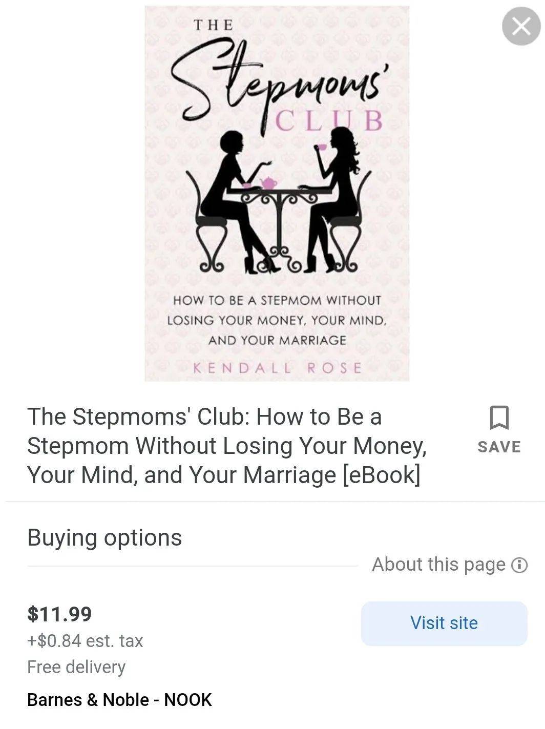 而今天莱西·伊万斯更是晒出了下图,图中是一本名为《继母俱乐部》的