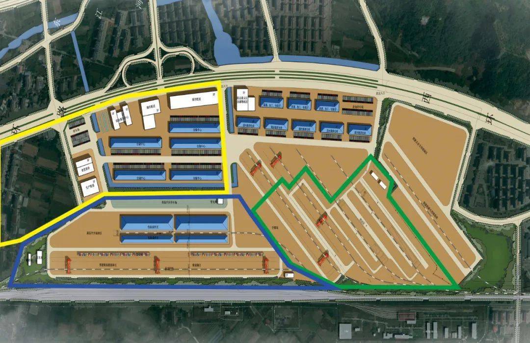 一期台州南铁路物流基地项目总投资10亿元以上,占地803亩(不包括周边