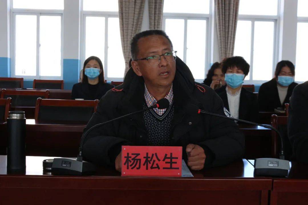 现场揭牌仪式剑川县人民医院院长赵士雄表态发言县组织部副部长杨芸