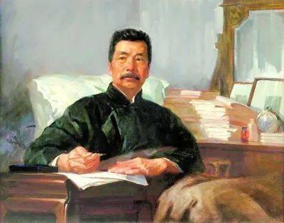 鲁迅虽然中式打扮,却极懂西方礼貌,例如,在一同走路或进出汽车时,总要