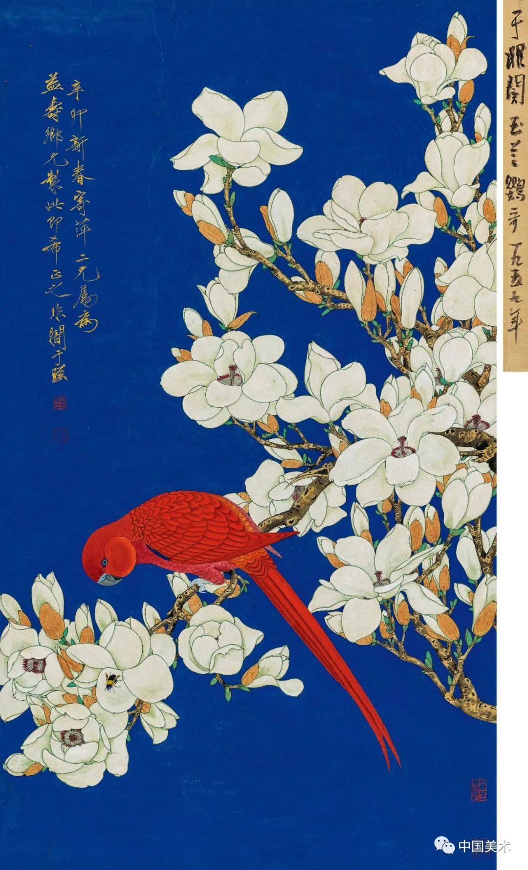 张大千:花鸟鱼虫,吾仰于非闇_工笔