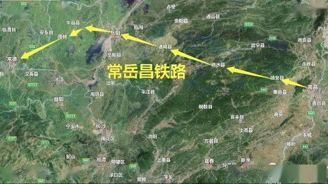 常岳昌铁路计划今年开工修水站地点初步确定