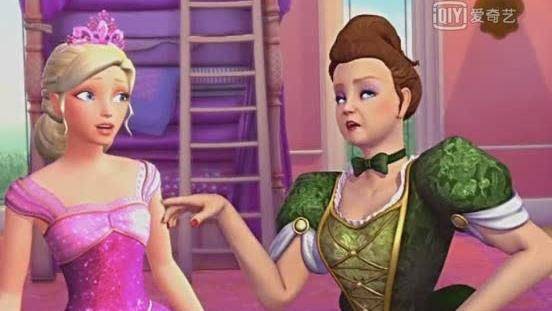 芭比之时尚奇迹芭比演豌豆公主的故事加上僵尸魔豆不符合