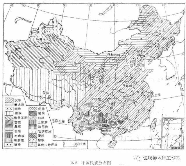 我国人口最多的少数民族是省_我国人口分界线