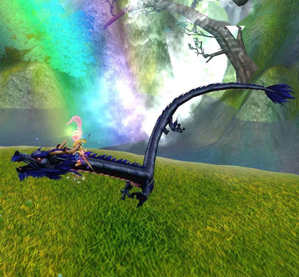 黑炎神龙●○技能○奔跑速度:120乘员数量:10青龙印记可在仙友会多