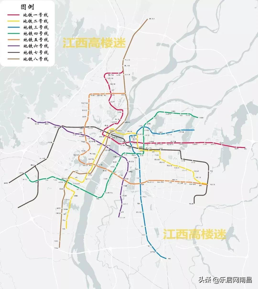 南昌地铁4号线规划图图片