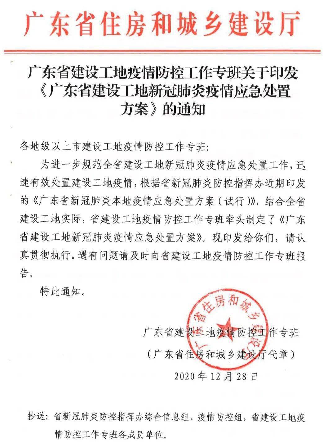 工地必备!《施工现场疫情防控工作方案》《防控指南》《应急处置方案》......