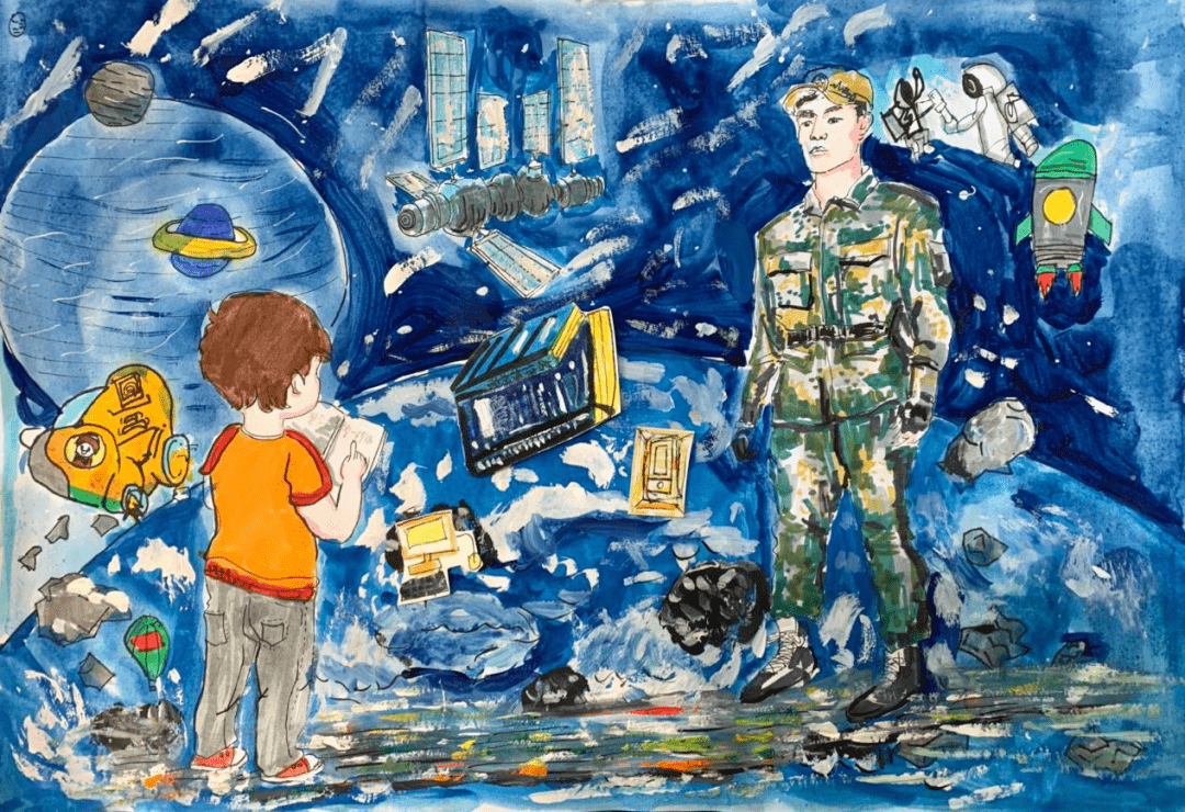 未来的自己红领巾畅想2035