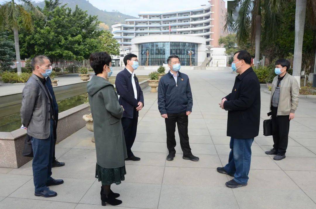 市领导到漳平一中调研指导疫情防控和新高考适应性考试考点疫情防控